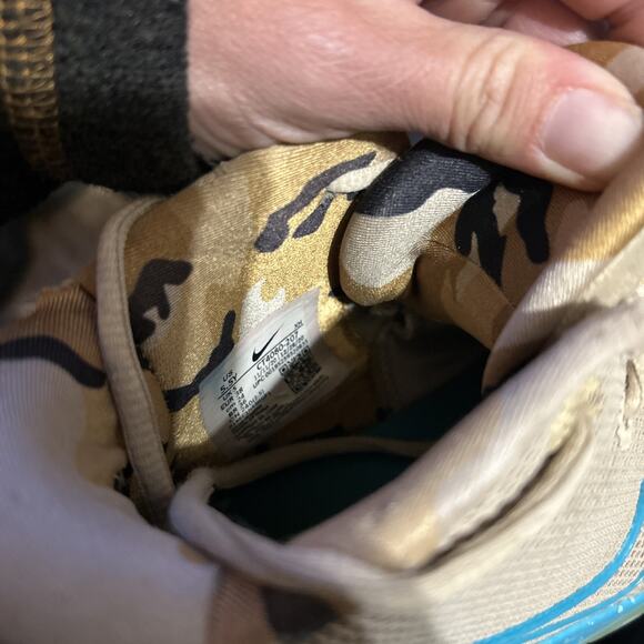 NIKE KYRIE 7 (GS) "RIPPLE" GRAIN BROWN-AQUAMARI SZ 5.5Y CT4080-207 - Picture 11 of 11